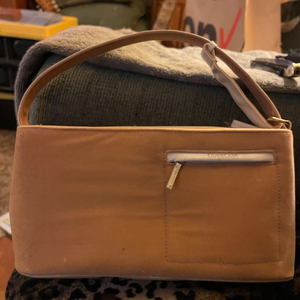 Vintage velvet Guerlain Hand bag